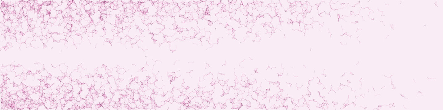 Network Mesh Procedural Art background illustration