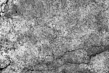 Texture of a concrete wall with cracks and scratches which can be used as a background