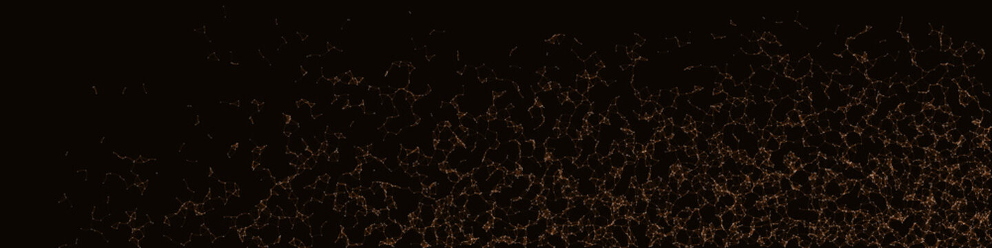 Network Mesh Procedural Art background illustration