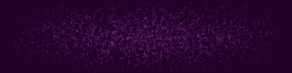 Network Mesh Procedural Art background illustration