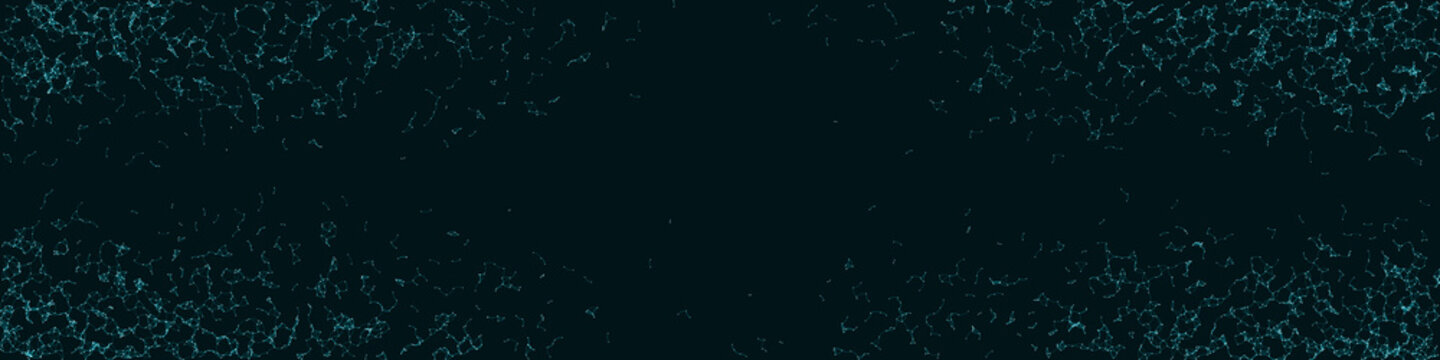 Network Mesh Procedural Art background illustration