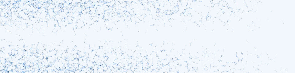 Network Mesh Procedural Art background illustration