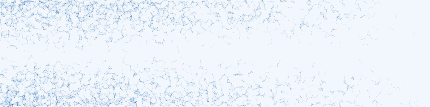 Network Mesh Procedural Art background illustration
