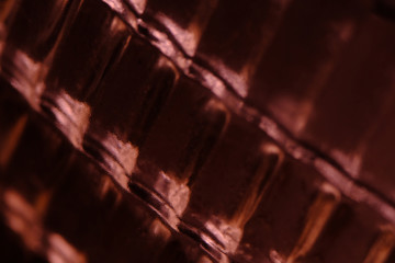 Abstract macro photography. Soft blurred metal texture – blurred grain glass texture