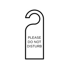 Do Not Disturb sign icon