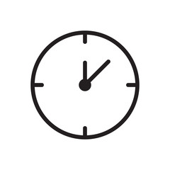 Clock icon vector