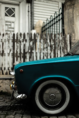 classic car, old car old house