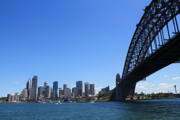 Obraz premium Harbour Bridge in Sydney, Australia