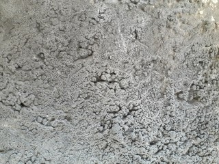 Gray cement background There are signs of separation Has been used for many years