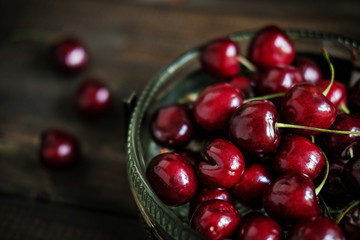 Ripe cherries