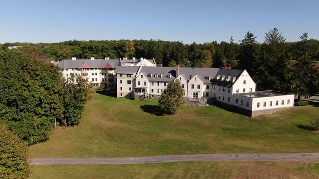 Aerial Of Bard College New York 