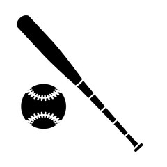 Baseball equipment icon vector