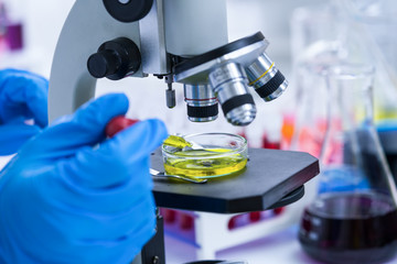 Coronavirus Vaccine Research in Laboratory