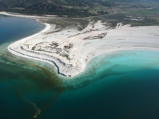 The Salda Lake like Maldives from Burdur Turkey