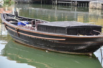 Single Medium-Sized Fishing Boat, Central Vietnam
