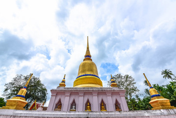 Fototapeta na wymiar Phra That Sawi, Chumphon Province, Thailand
