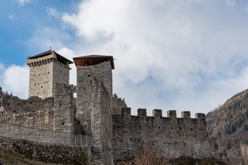 Fototapeta na wymiar Castle of Ossana Trentino