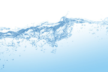 Water ,water splash isolated on white background,water splash