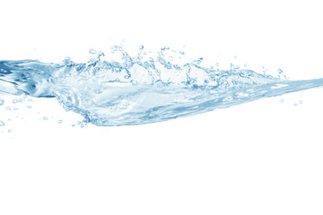 Water ,water splash isolated on white background,water splash