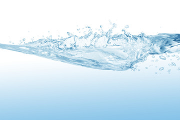 Water ,water splash isolated on white background,water splash