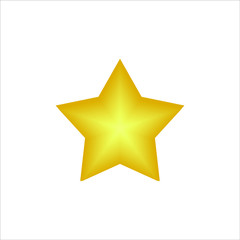 star icon trendy and modern star symbol for logo