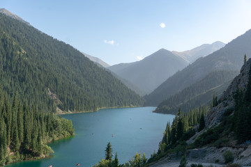 Fototapeta na wymiar Kolsay lake, Kazakhstan