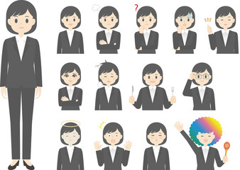 サラリーマン　女性