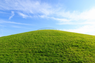 Stave Hill and the viewing platform in Rotherhithe, London