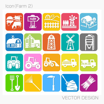 アイコン・牧場（Farm 2）Vector Design