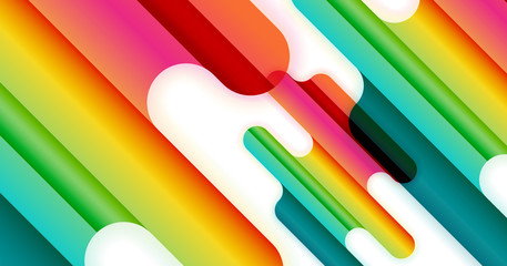 Abstract liquid lines geometric background