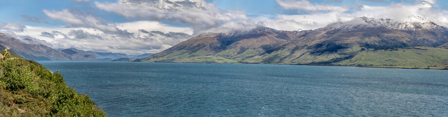 lake Wanaka, from The Neck, Otago, New Zealand
