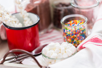 Hot chocolate bar