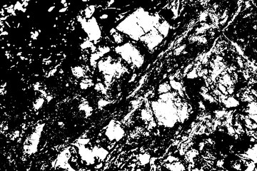 Grungy texture vector on transparent background. Distressed natural ornament. Grunge textured overlay