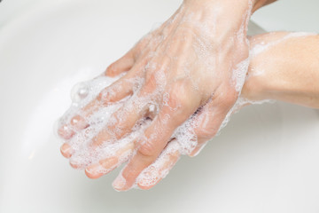 Fototapeta premium To wash hands