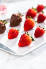 Chocolate dipped strawberries