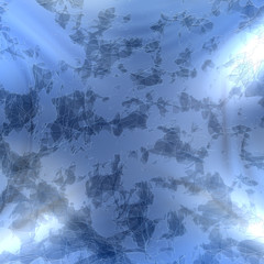 Abstract background of breaking glass.  3D Rendering, 3D Illustration