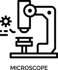 Microscope icon.