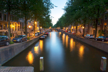 Naklejka premium Amsterdam, Holandia