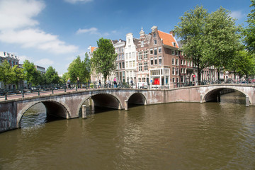 Fototapeta na wymiar Amsterdam - Nederland