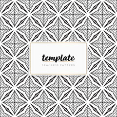 Background mandala seamless pattern vector