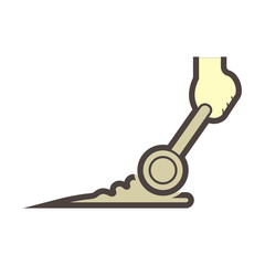 concrete machine icon