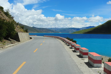 Nature scene in Tibet