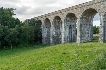 Tomatin Viaduct in Strathdearn Scotland