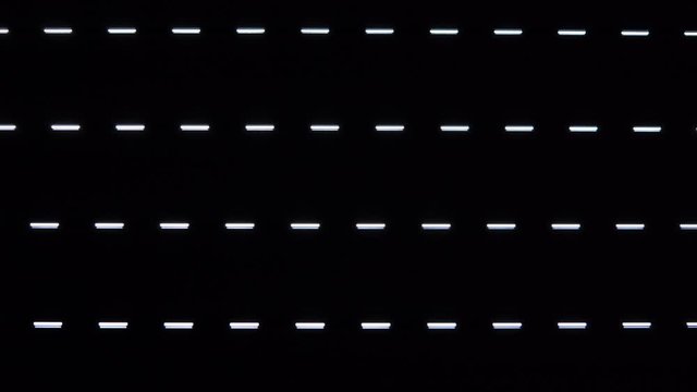 Electric roller shutters that open to let in sunlight.