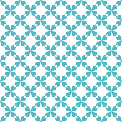 Geometric seamless pattern with blue rhombs. Vector texture EPS10