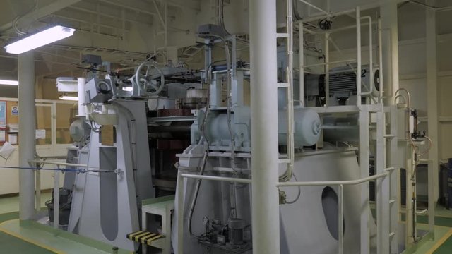 Steering gear of ship