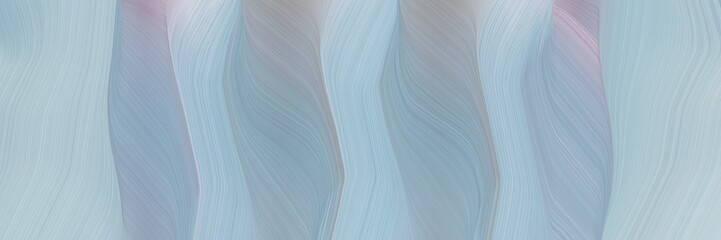 futuristic banner with waves. abstract waves design with pastel blue, light gray and light blue color