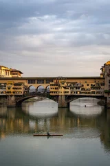 Deurstickers The Arno River in Florence Italy © Meandering Max