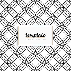 Background mandala seamless pattern vector