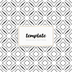 Background mandala seamless pattern vector